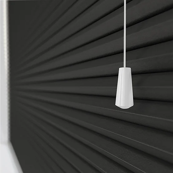 Luna Charcoal pleated