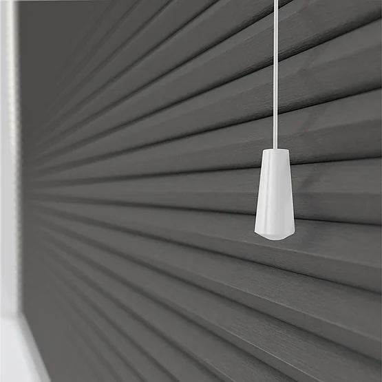 Luna Graphite pleated
