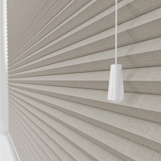 Leniro Natural pleated