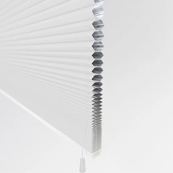 Astral Blackout Frost White pleated