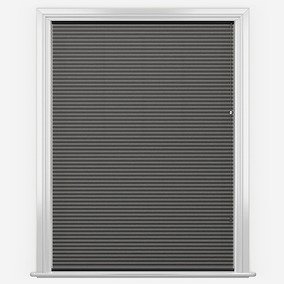 Luna Graphite Pleated Blind
