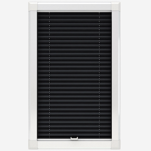 Dresden Jet Black Perfect Fit Pleated Blind