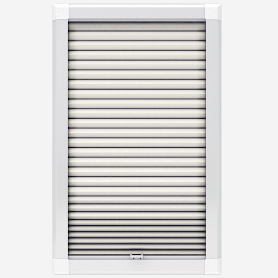 Halo Ivory Perfect Fit Pleated Blind