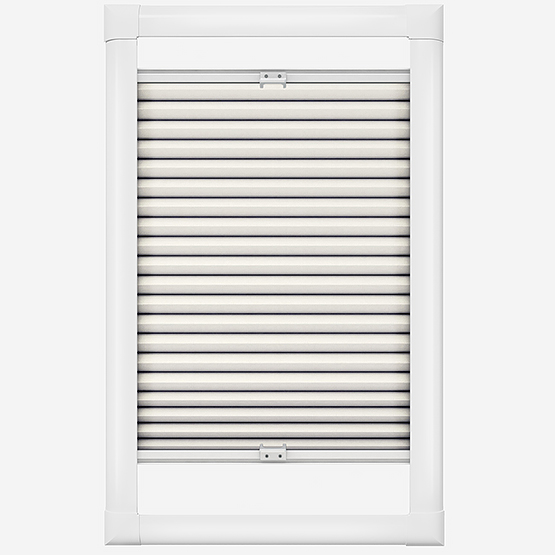 Halo Ivory Perfect Fit Pleated Blind