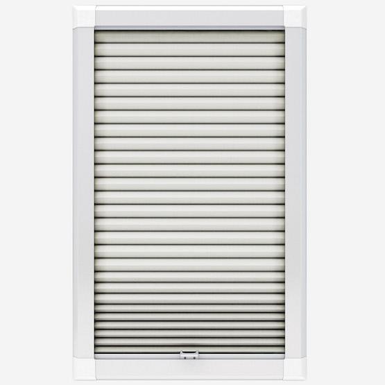 Luna Bone Perfect Fit Pleated Blind