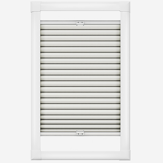 Luna Bone Perfect Fit Pleated Blind