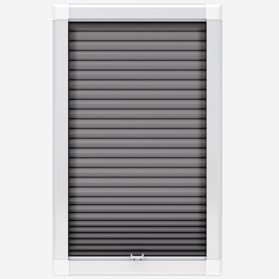 Luna Graphite Perfect Fit Pleated Blind