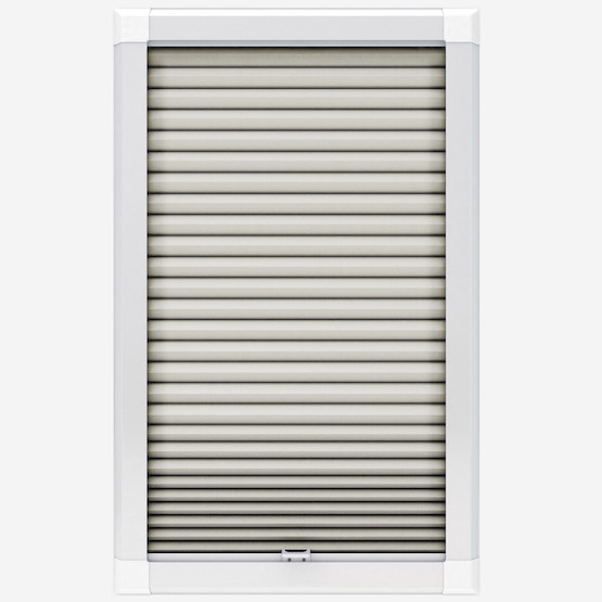 Luna Taupe Perfect Fit Pleated Blind