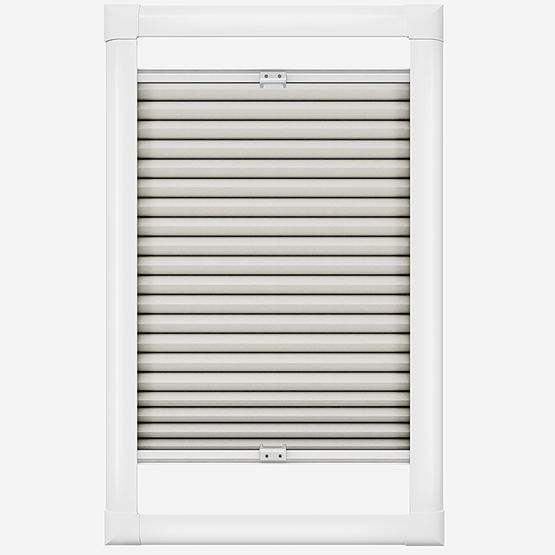Luna Taupe Perfect Fit Pleated Blind