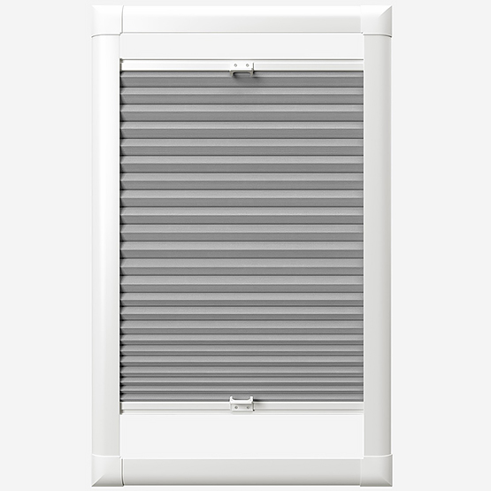 AquaCell Blackout Vintage Grey Perfect Fit Pleated Blind