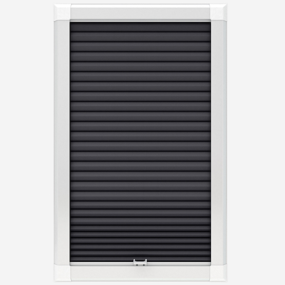 Berlin Blackout Jet Perfect Fit Pleated Blind