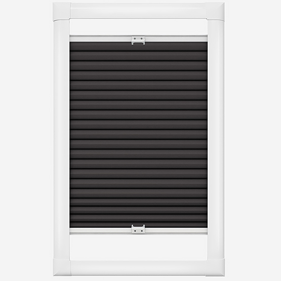 Double Sided EcoCell Blackout Espresso Perfect Fit Pleated Blind
