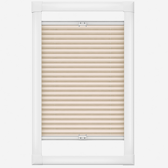 Dresden Cream Perfect Fit Pleated Blind