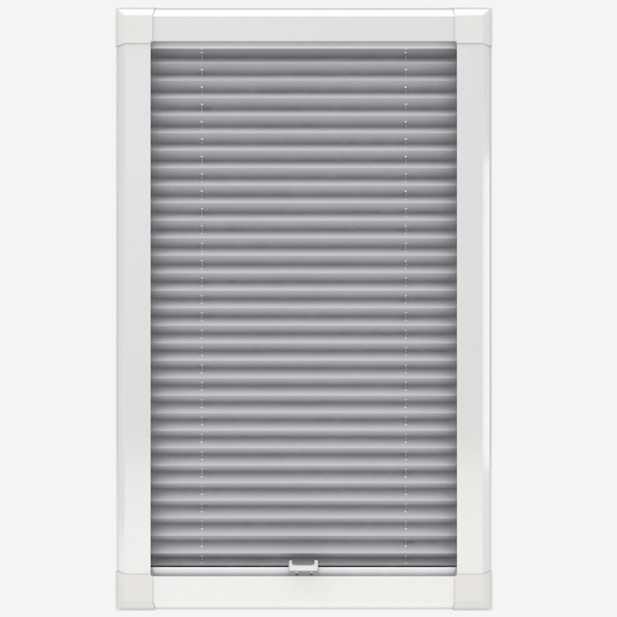 Dresden Dove Grey Perfect Fit Pleated Blind