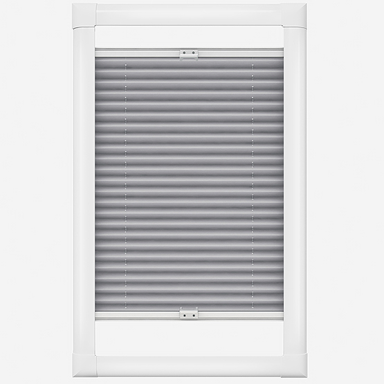 Dresden Dove Grey Perfect Fit Pleated Blind