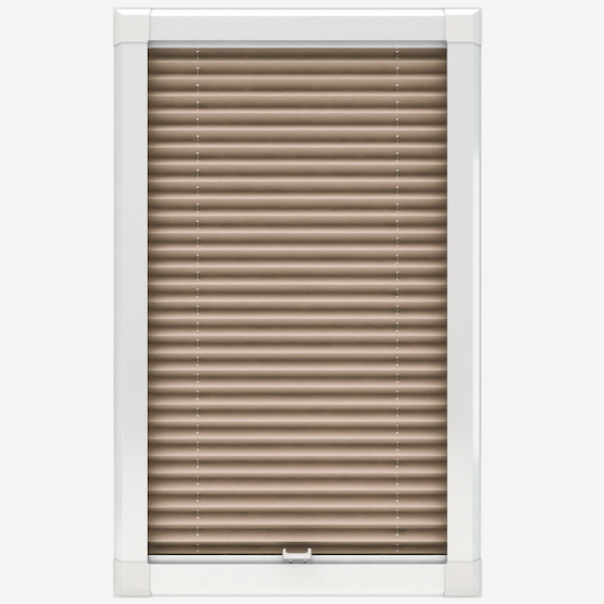 Dresden Sand Perfect Fit Pleated Blind