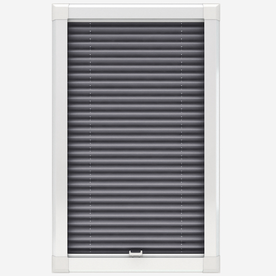 Dresden Storm Grey Perfect Fit Pleated Blind