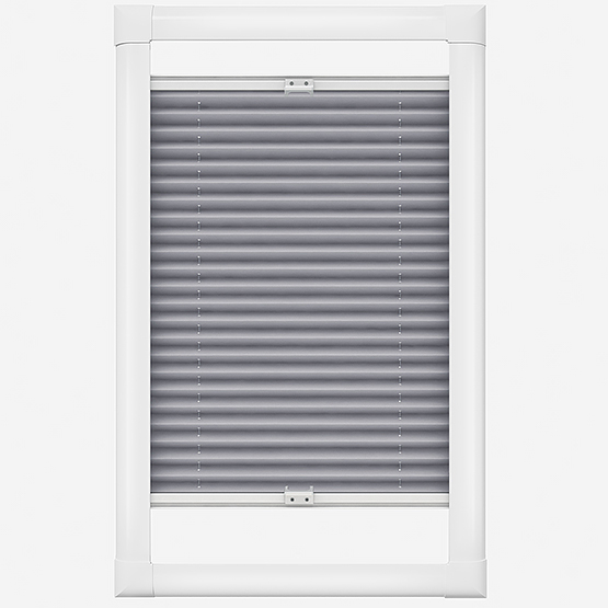Dresden Urban Grey Perfect Fit Pleated Blind
