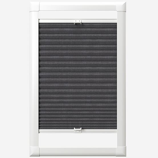 Leniro Grey Perfect Fit Pleated Blind