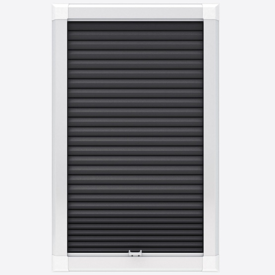 ThermoCell Blackout Anthracite Perfect Fit Pleated Blind