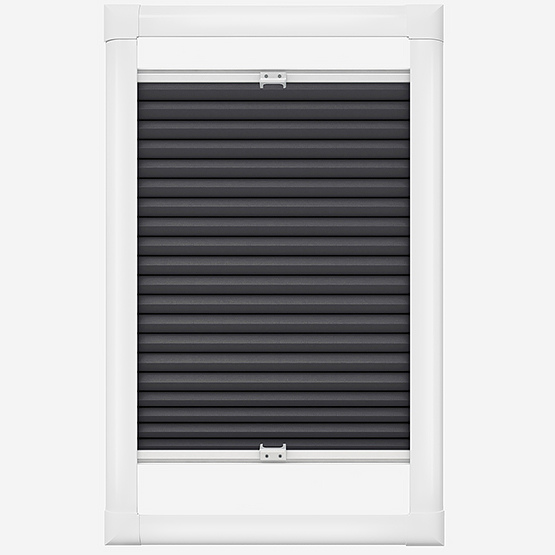ThermoCell Blackout Anthracite Perfect Fit Pleated Blind