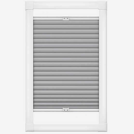 ThermoCell Blackout Dove Grey Perfect Fit Pleated Blind