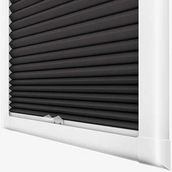 Double Sided EcoCell Blackout Espresso perfect_fit_pleated