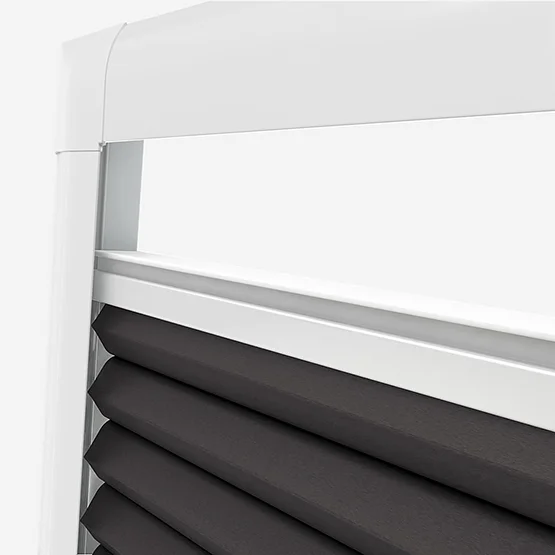Double Sided EcoCell Blackout Espresso perfect_fit_pleated