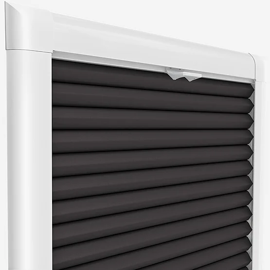 Double Sided EcoCell Blackout Espresso perfect_fit_pleated