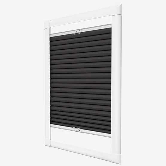 Double Sided EcoCell Blackout Espresso perfect_fit_pleated