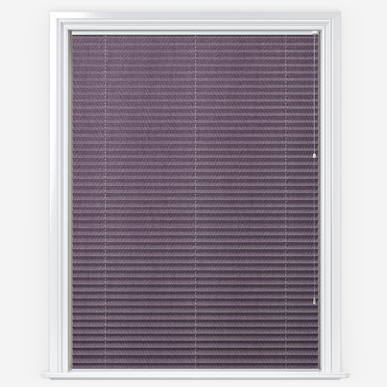 Voile Grape Pleated Blind