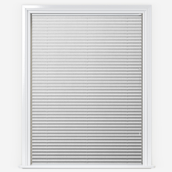 Voile FR White Pleated Blind