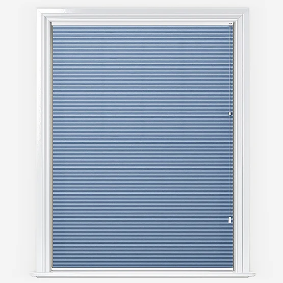 Dresden Sky Blue pleated
