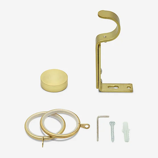 28mm Allure Classic Brushed Gold Stud pole