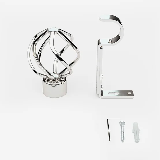 28mm Allure Polished Chrome Cage Eyelet pole