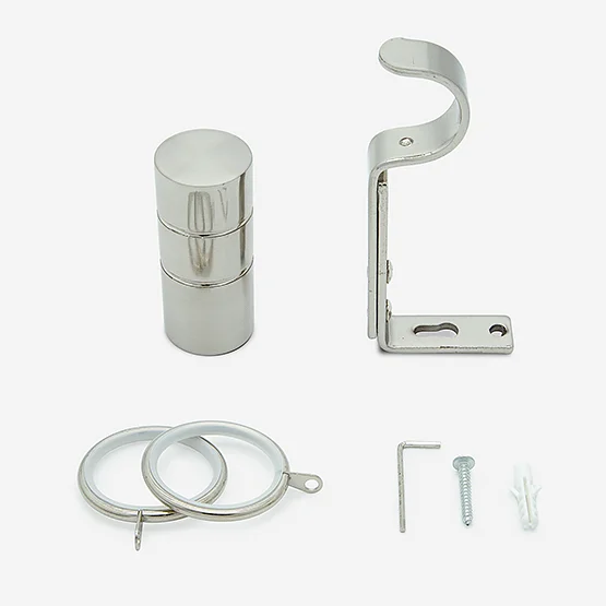 28mm Allure Classic Stainless Steel Barrel Bay Window pole