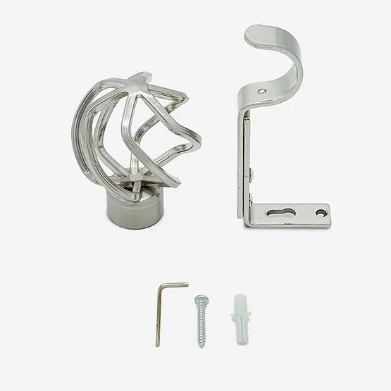 28mm Allure Classic Stainless Steel Cage Eyelet Bay Window pole