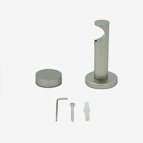 28mm Allure Signature Brushed Steel Stud Eyelet pole
