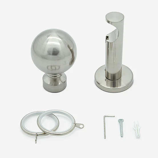 28mm Allure Signature Stainless Steel Ball pole