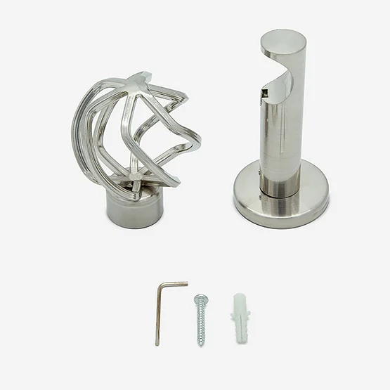 28mm Allure Signature Stainless Steel Effect Cage Eyelet pole