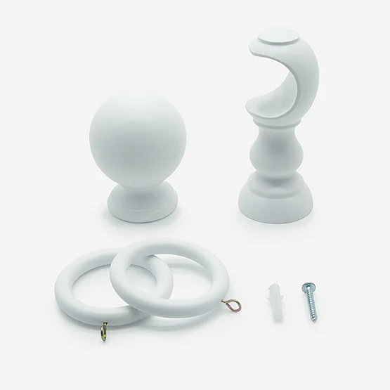 28mm Prime White Ball  pole
