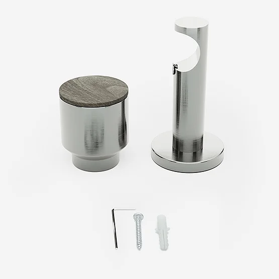 28mm Signature Stainless Steel & White Ash Drum Eyelet pole
