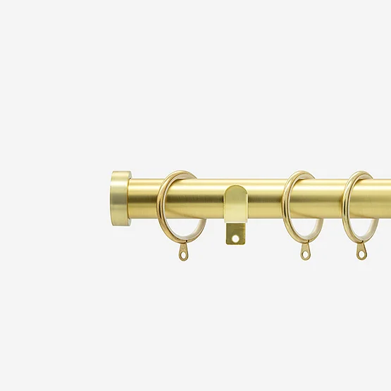 28mm Allure Classic Brushed Gold Stud pole