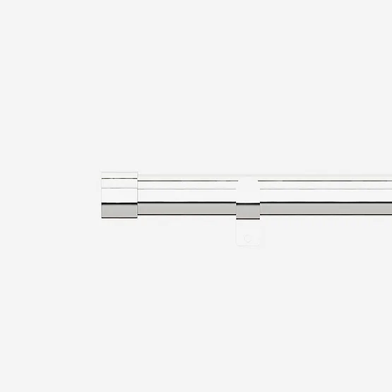 28mm Allure Polished Chrome End Cap Eyelet pole