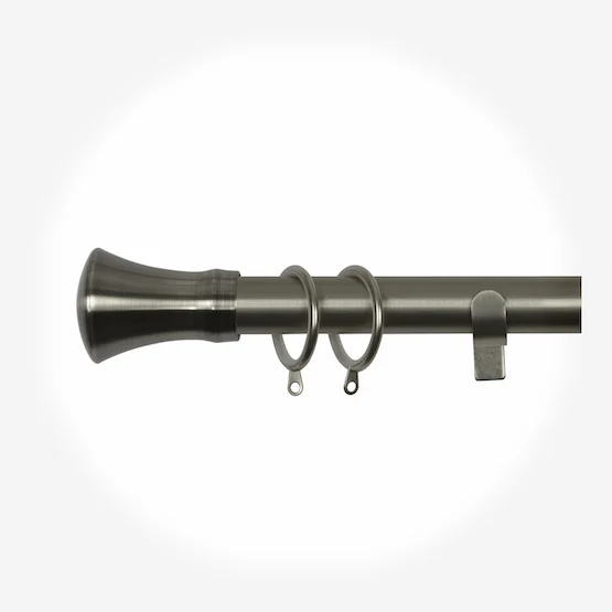 28mm Allure Classic Stainless Steel Trumpet pole