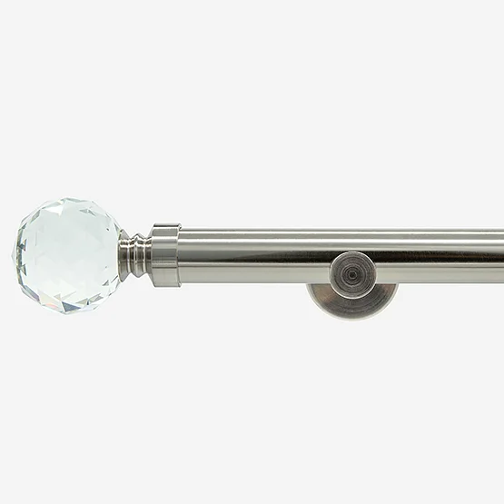 28mm Allure Signature Stainless Steel Crystal Eyelet pole