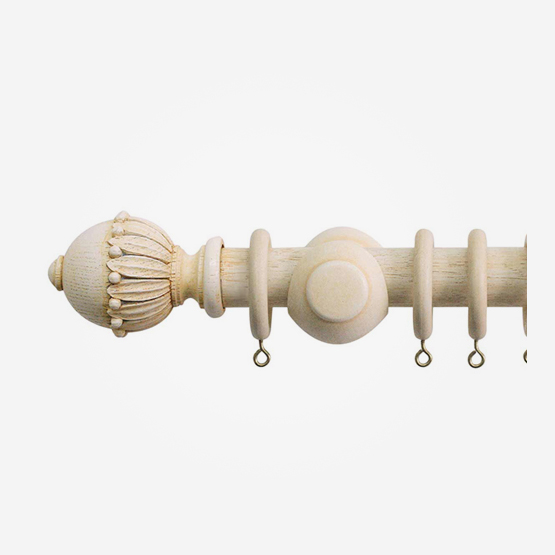 30mm Cathedral Ivory Wells Finial