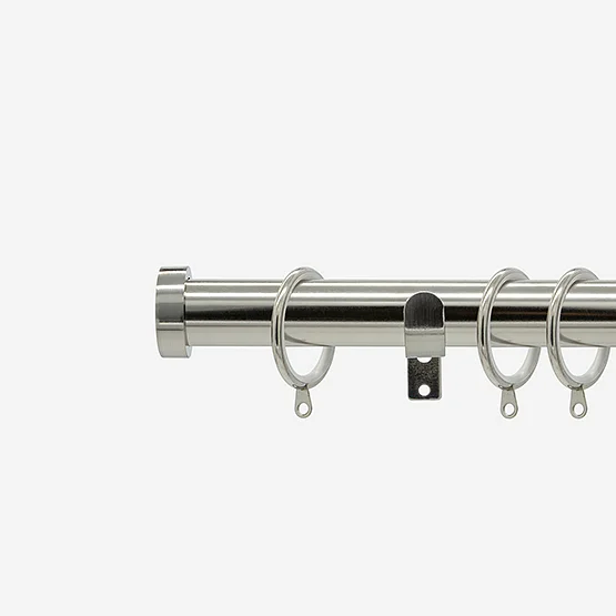 35mm Allure Classic Stainless Steel Stud pole