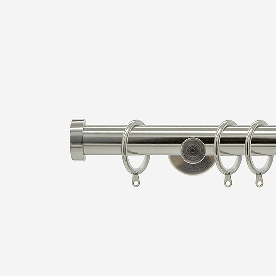 35mm Signature Stainless Steel Stud Curtain Pole Curtain Pole