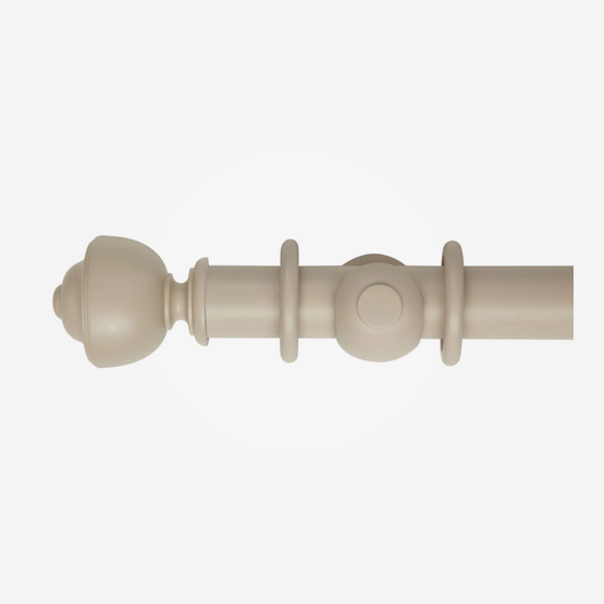 35mm Museum Flagstone Asher Finial Curtain Pole